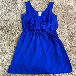 Blue dress